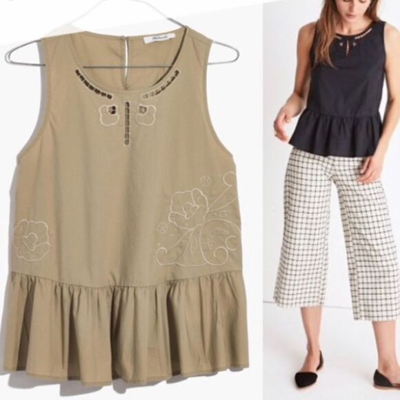 Madewell Tops - Madewell Peplum Top‎